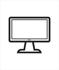 Computer monitor icon.