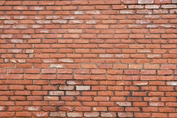 Fototapeta na wymiar texture of a brickwalll wall, made of red bricks, made with ai generative tools