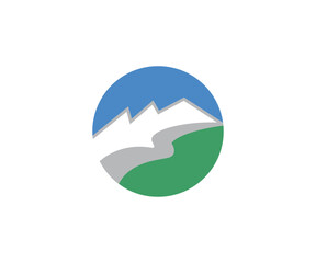 Mountain Logo Business illustration symbol 