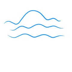 Ocean Wave Illustration Vector