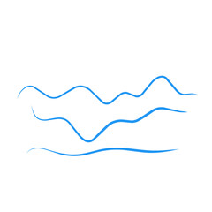Ocean Wave Illustration Vector