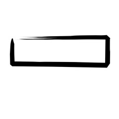 Modern Geo Rectangle Line Vector