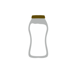 Illustration of a Milk Bottle Vector