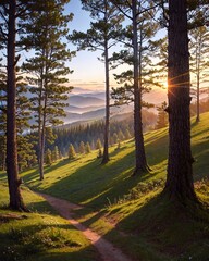 path in forest