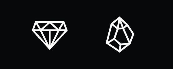 Diamond Vector graphic logo design. Apparel clothing prints eps svg png. Creative vintage graphics designs posters stickers. Download it Now in high resolution format and print it in any size