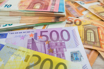 Euro money. euro money background.