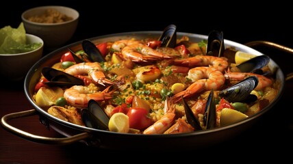 Savor the Flavors: Paella - A Feast of Saffron Rice and Seafood