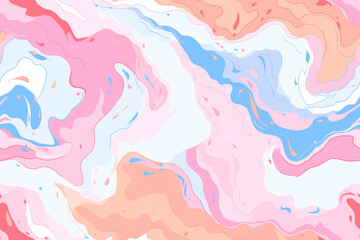 Fototapeta na wymiar beautiful abstract fluid art seamless pattern background