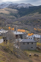 Durro town in Boi Valley in Catalonian Pyrenees