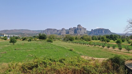 Fototapeta na wymiar Meteora Monasteries in Kalabaka Greece