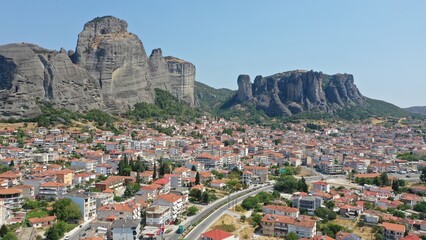 Fototapeta premium Meteora Monasteries in Kalabaka Greece
