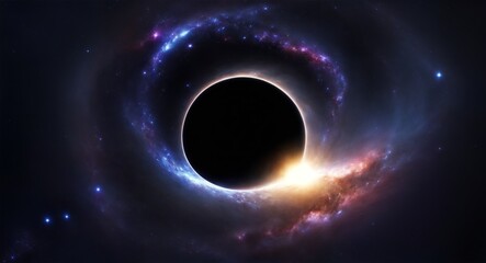 A cosmic void, a mysterious abyss of nothingness, a black hole that defies all understanding.