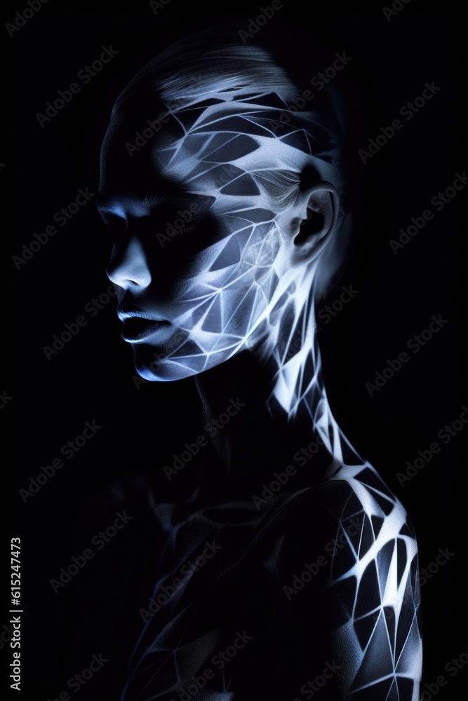 Poster a woman