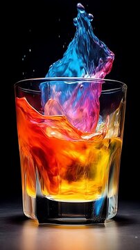 glass of interestelar whiskey