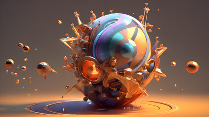3d abstract 01