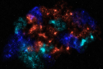 Starry galaxy dark infinite milky way twinkle cosmos astrology interstellar background