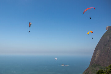 Pedra Bonita, Rio de Janeiro, rampa de asa delta e parapente.