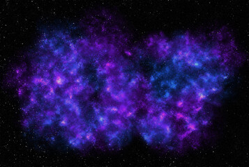 Starry galaxy dark infinite milky way twinkle cosmos astrology interstellar background