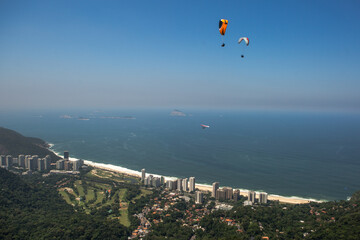Pedra Bonita, Rio de Janeiro, rampa de asa delta e parapente.