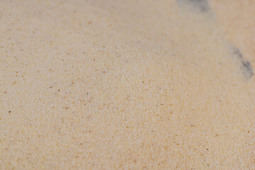 Scattered semolina on the kitchen table