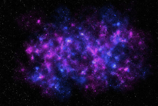 Starry galaxy dark infinite milky way twinkle cosmos astrology interstellar background © andreas