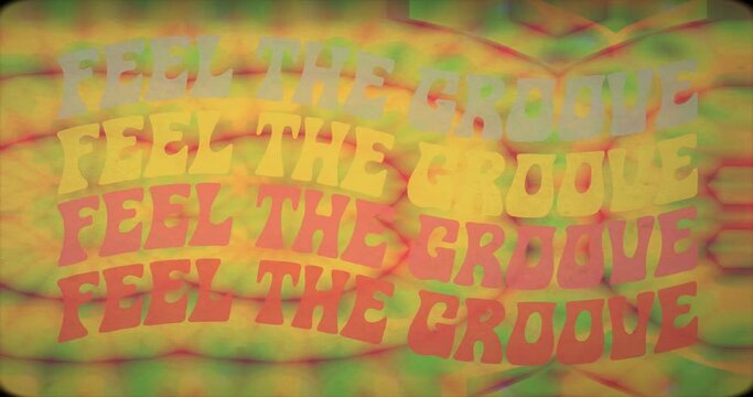 Feel The Groove Disco 70s Loop. Unleash the Glitch: Mind-Bending Animated Backgrounds.