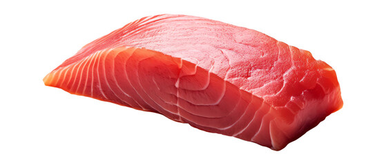 Tuna filet isolated - Generative AI