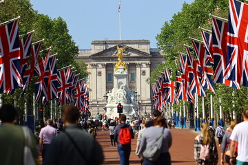 Buckingham palace - obrazy, fototapety, plakaty