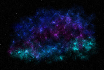 Starry galaxy dark infinite milky way twinkle cosmos astrology interstellar background