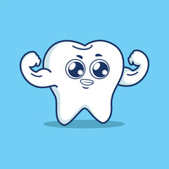 Cute Strong tooth