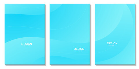 Fototapeta premium abstract blue sky flyers background for business