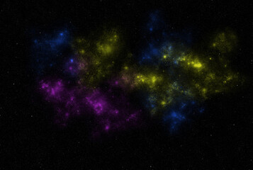 Starry galaxy dark infinite milky way twinkle cosmos astrology interstellar background