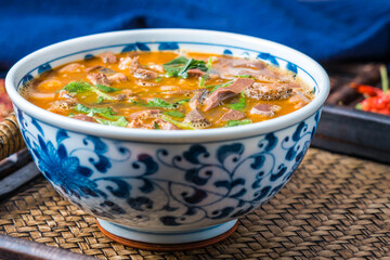 Haggis Soup, a gourmet food in Hohhot, Inner Mongolia, China