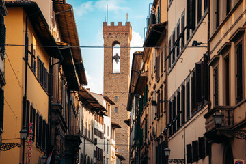 Fototapeta na wymiar Belltower, Florence Italy