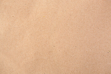 Sheet of kraft paper as background, top view