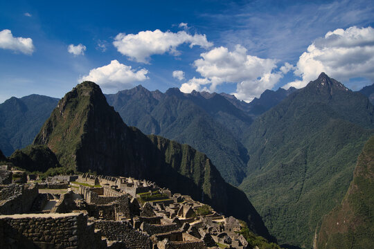 machu picchu in the andes
