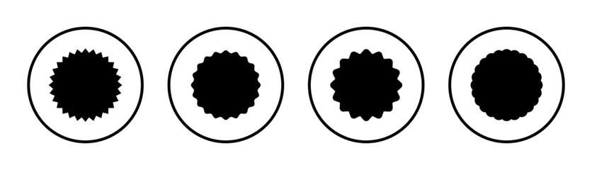 Badge icon set illustration. Awards icon vector. Achieve sign and symbols