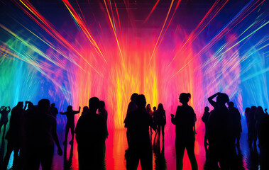 Party-Lasershow, Laser-Event, Ki generated