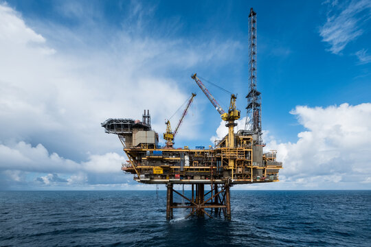 Oil Rig - North Sea