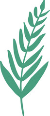 Obraz premium botanical line art vector illustration