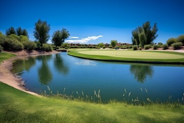 ゴルフコース　with generative ai