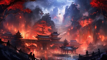 Chinese Style Fantasy Art