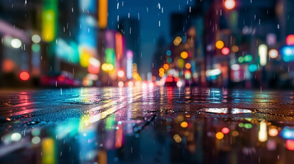 Obraz premium Generative AI, Luminous Metropolis