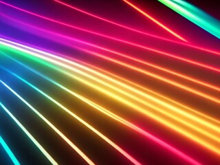 Fototapeta premium 3d render, abstract background with colorful spectrum