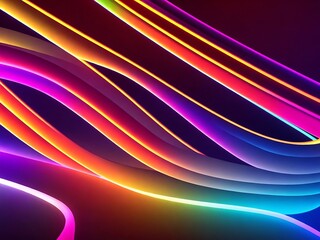3d render, abstract background with colorful spectrum