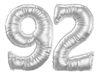 Silver Bubble Number 92