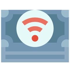 digital currency flat icon