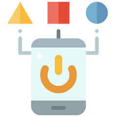 remote control flat icon