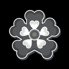 Fototapeta na wymiar Icon Primrose. related to Flowers symbol. glossy style. simple design editable. simple illustration
