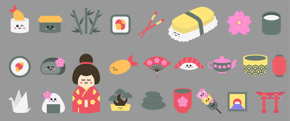 Simple Japan Travel Graphic 2